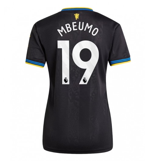 Ženske Nogometnih dresov Manchester United Bryan Mbeumo #19 Tretji 2025-26 Kratki rokavi Ženske Nogometnih dresov Manchester United Bryan Mbeumo #19 Tretji 2025-26 Kratki rokavi